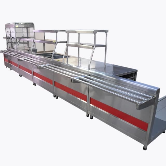 Линия раздачи Abat Аста (6 модулей) арт. УТ-00096405 (Восстановленное 1 шт)