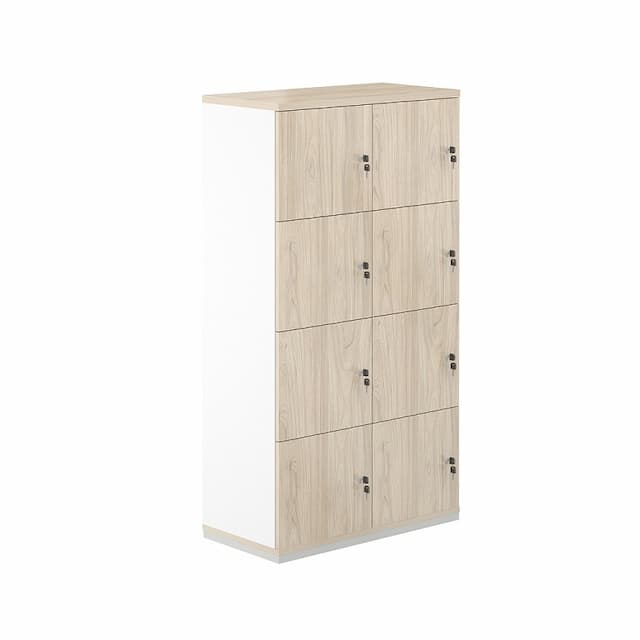 Шкаф-локер 8 ячеек Norden Allegro AG.233.WH.AR.AR