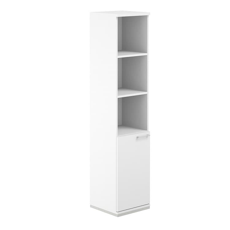 Шкаф полуоткрытый Norden Allegro AG.219.WH.WH.WH.L