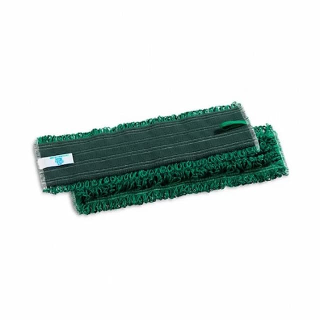 Моп TTS Microriccio с липучками, микрофибра,зеленый, 40x10,5 см