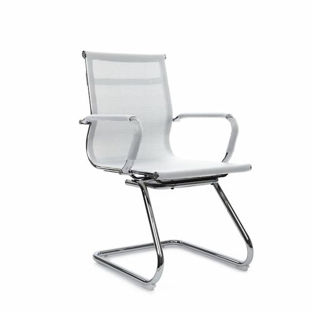 Кресло офисное Riva Chair Hugo (6001-3E) белый
