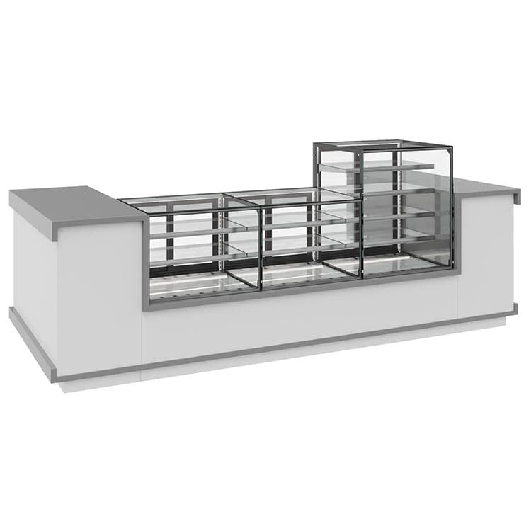Витрина Carboma COSMO KC71-130 VV 0,9-1 BUILT-IN