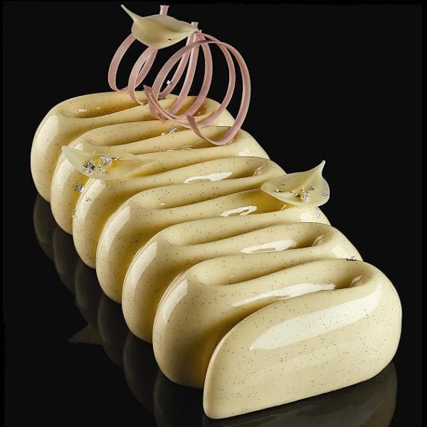 Форма для мороженого/суфле 3D Pavoni "Оноре" 230х105мм h45мм (объем 1,0л), силикон KE039S