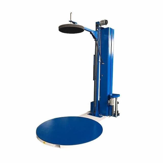 Паллетоупаковщик Hualian Machinery HL-1650ЕP с механическим натяжением (с прижимом)