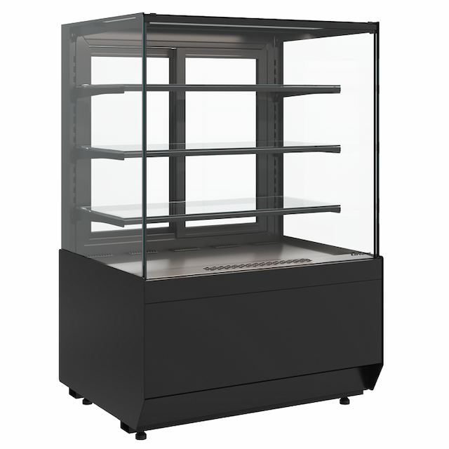 Витрина нейтральная Carboma KC70 N 0,9-1 LIGHT (версия 2.0) (9005)