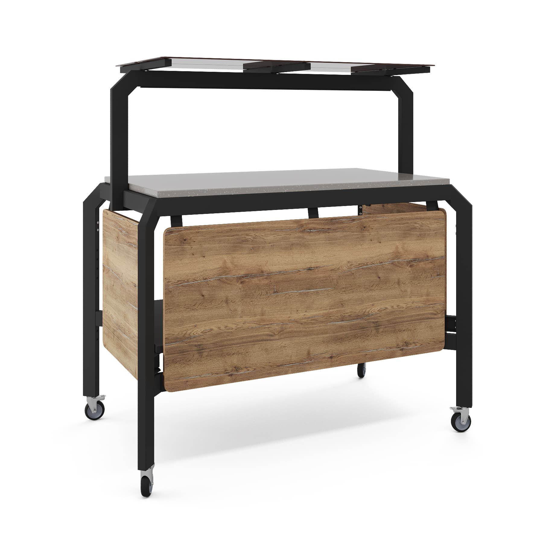 Модуль мобильный нейтральный Kobor AN150 black/olovo/diamant
