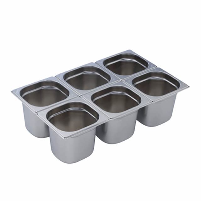 Гастроемкость GN1/6-65мм Inox Macel 16065