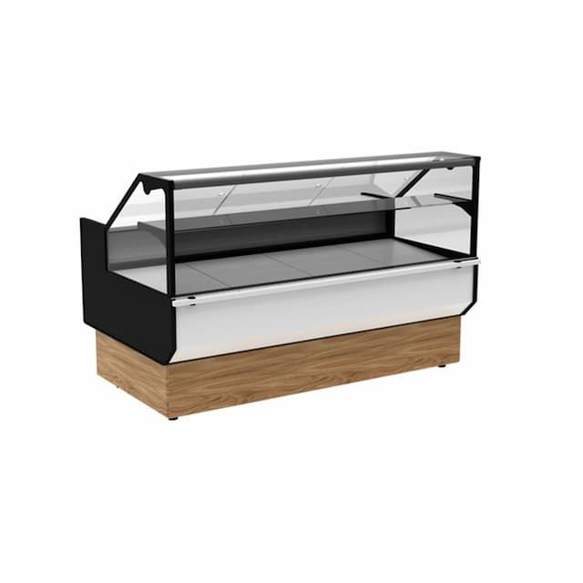 Холодильная витрина Полюс PALM 2 GC95 SM 1,2-1 KombiLux / INOX (ВХС-1,2 Carboma GC95)