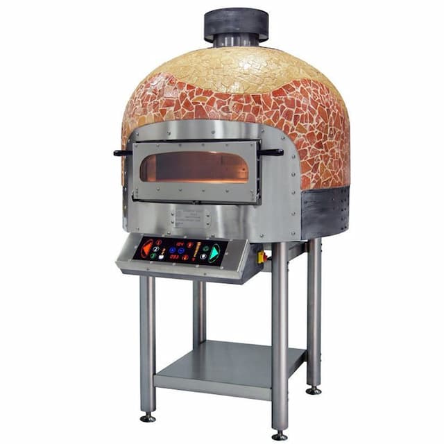 Печь для пиццы MORELLO FORNI ротационная FRV100 CUPOLA MOSAIC