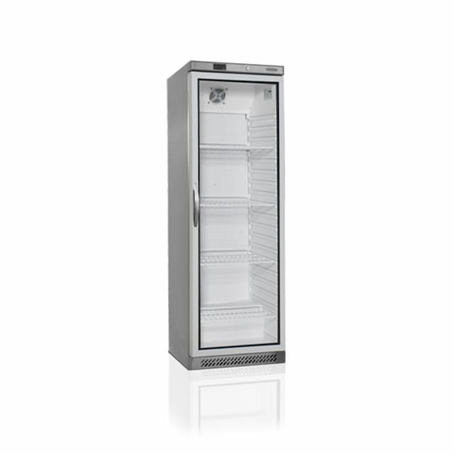 Шкаф холодильный со стеклом Tefcold UR400SG нержавеющий