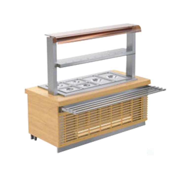 Панель передняя решетка Атеси Регата 02 1370х530 (дерево)