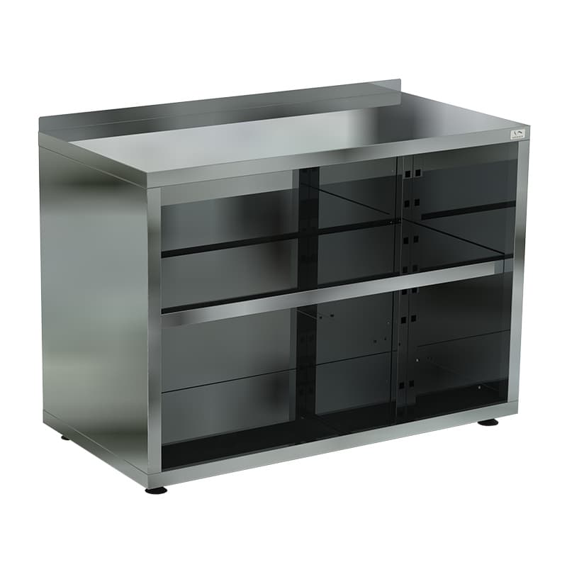 Стол-тумба открытая с бортом КОБОР СТОБ-100/60