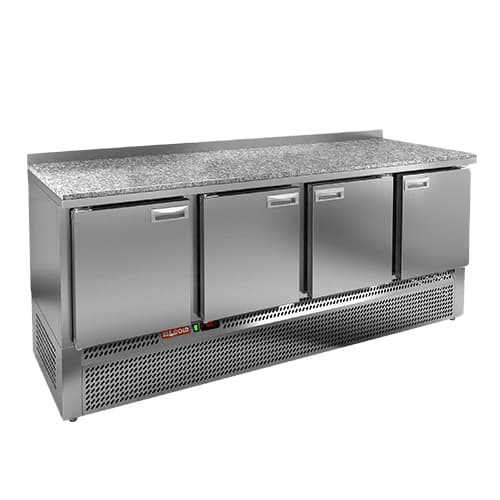 Стол охлаждаемый с нижним агрегатом Hicold GNE 1111/TN камень